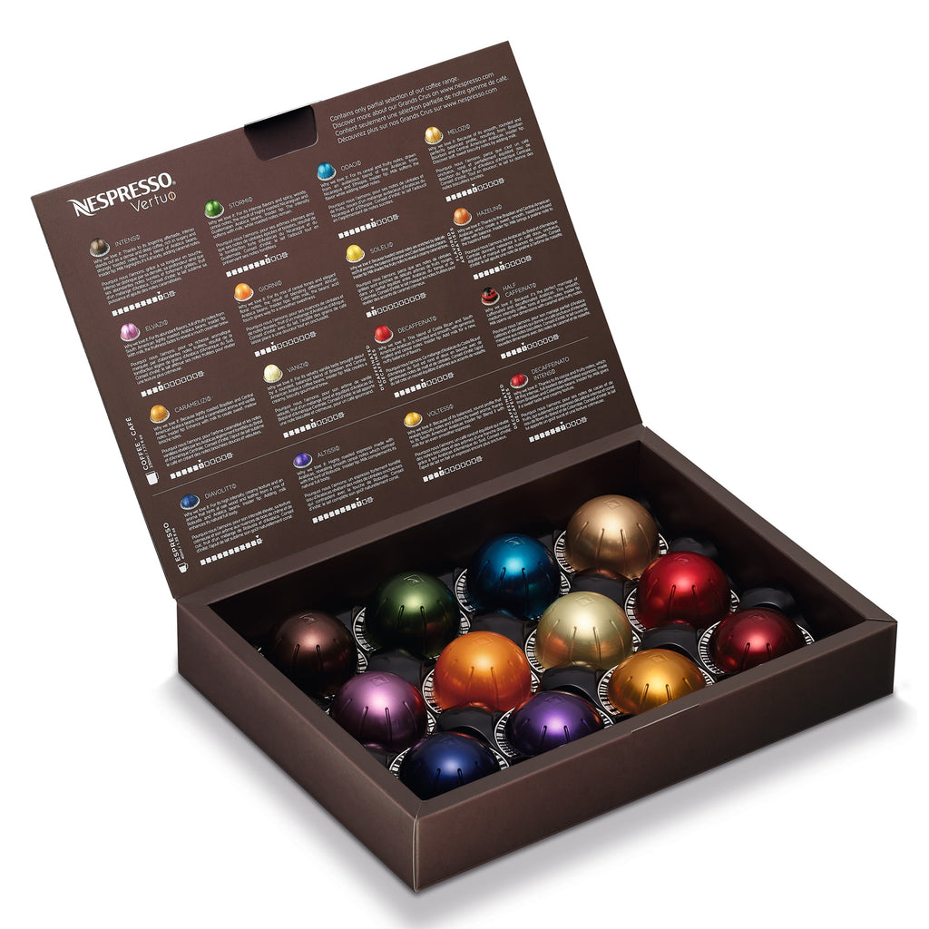 Nespresso Vertuo Coffee & Espresso Single-Serve Machine in Black, BNV220BLK1BUC1