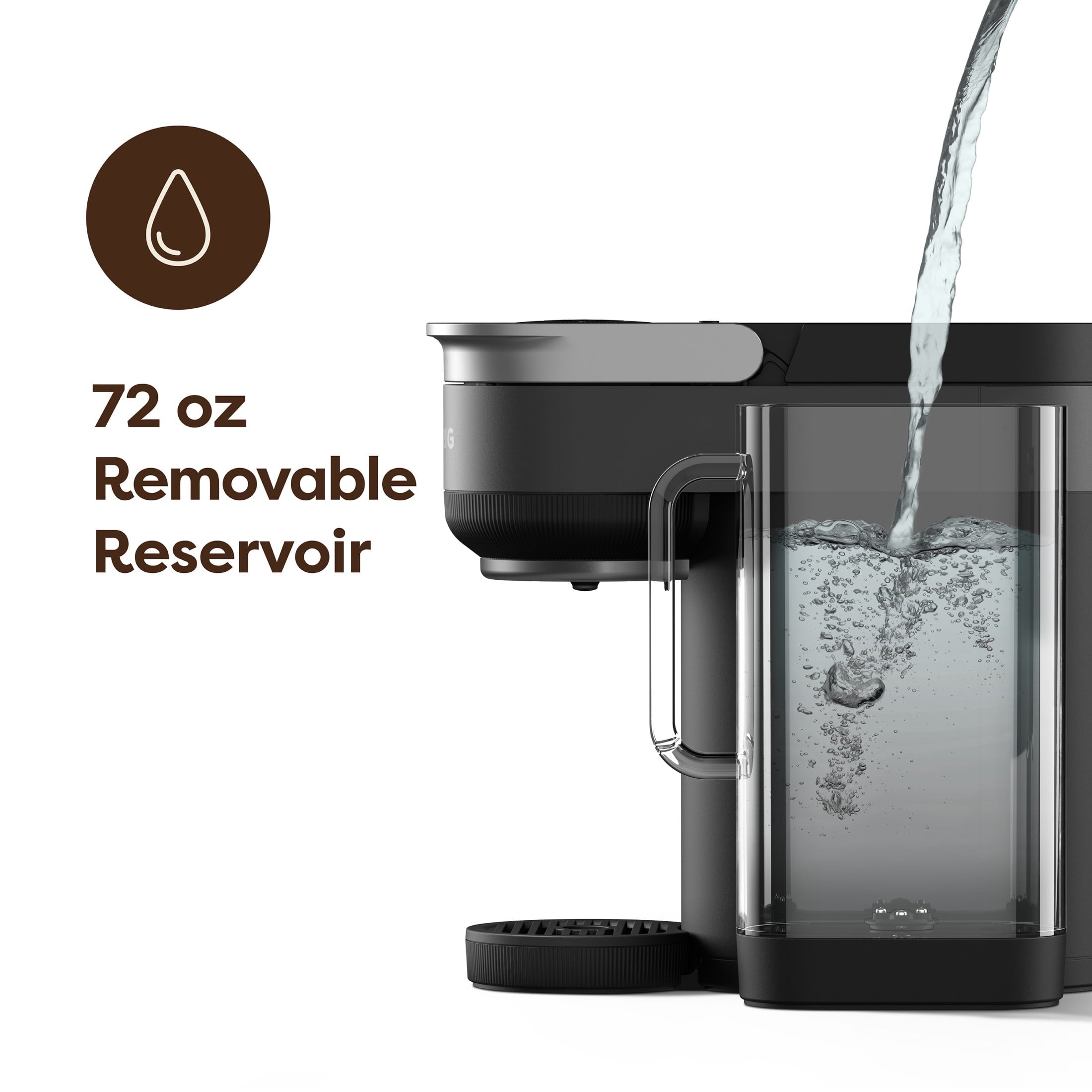 Keurig K-Crema Single Serve K-Cup Pod Coffee Maker