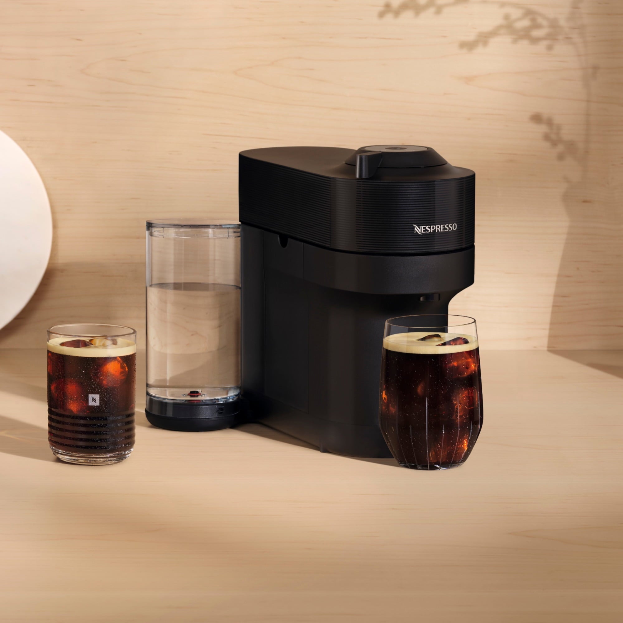 Nespresso Vertuo Pop+ Cold Value Added Bundle by De'Longhi, Liquorice Black
