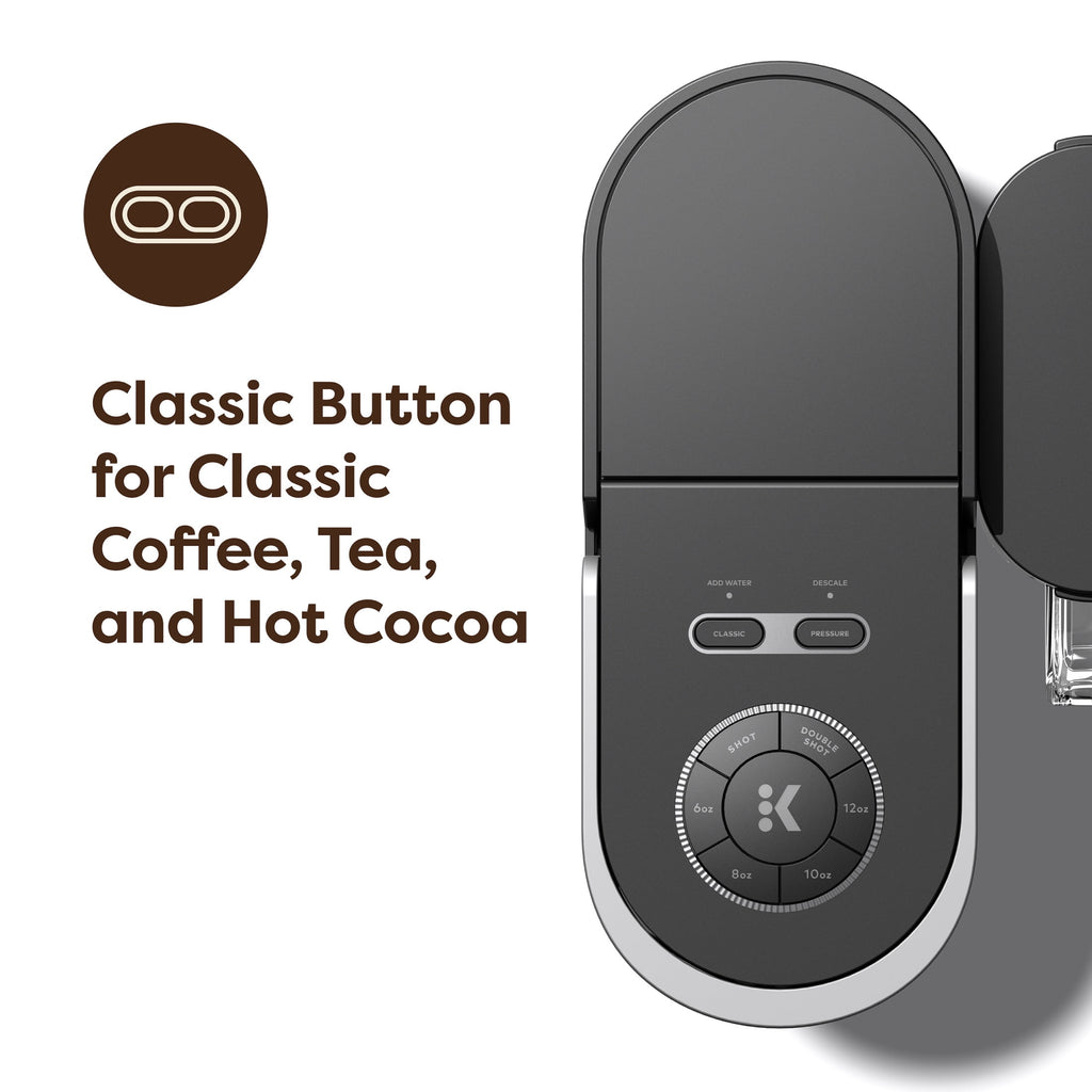 Keurig K-Crema Single Serve K-Cup Pod Coffee Maker