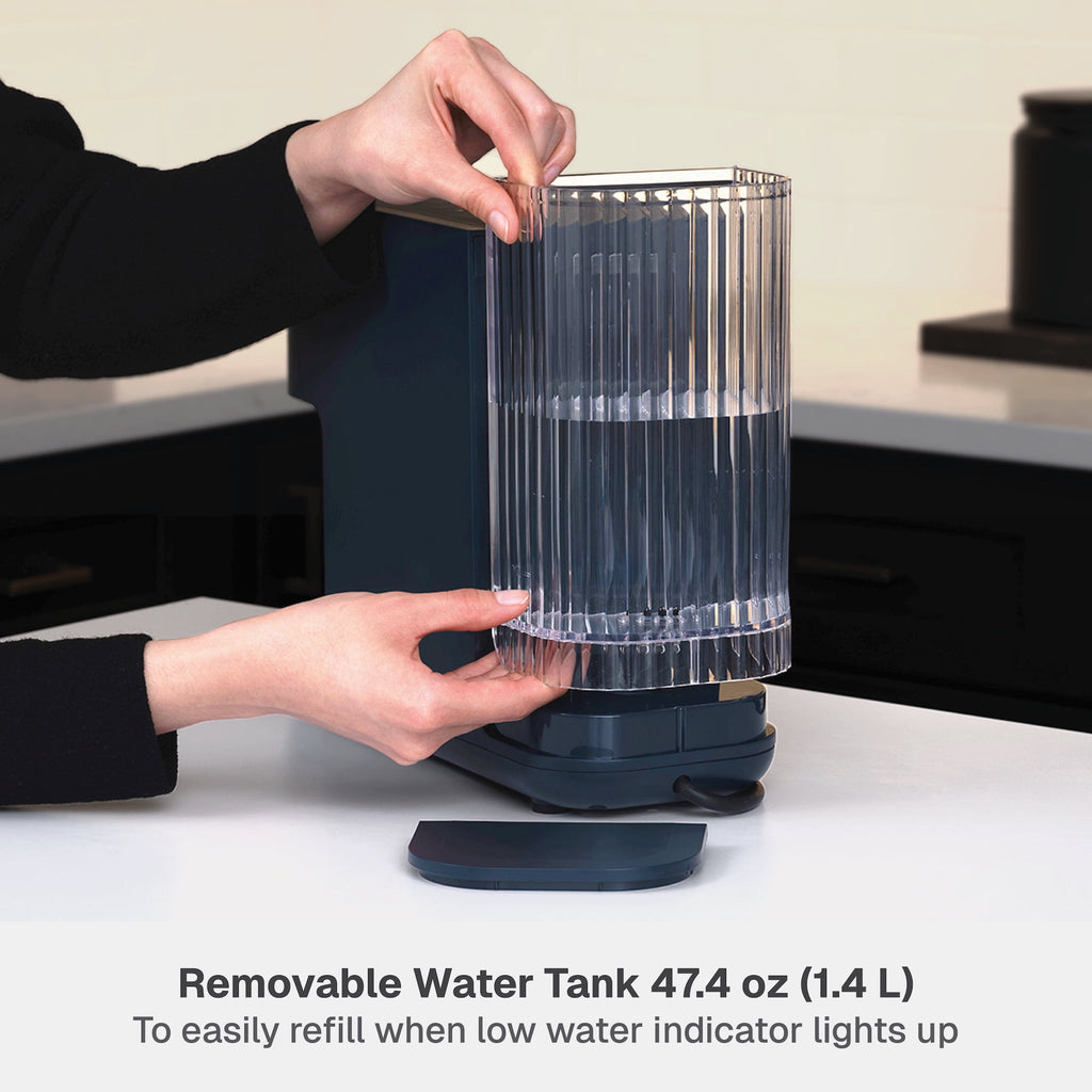 Thyme & Table Multi Capsule Coffee Machine, Universal Capsule Compatible with Espresso and Coffee, One-Touch Controls, Atlantic Blue