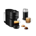 Nespresso Vertuo Pop Coffee and Espresso Maker by De'Longhi with Milk Frother, Piano Black