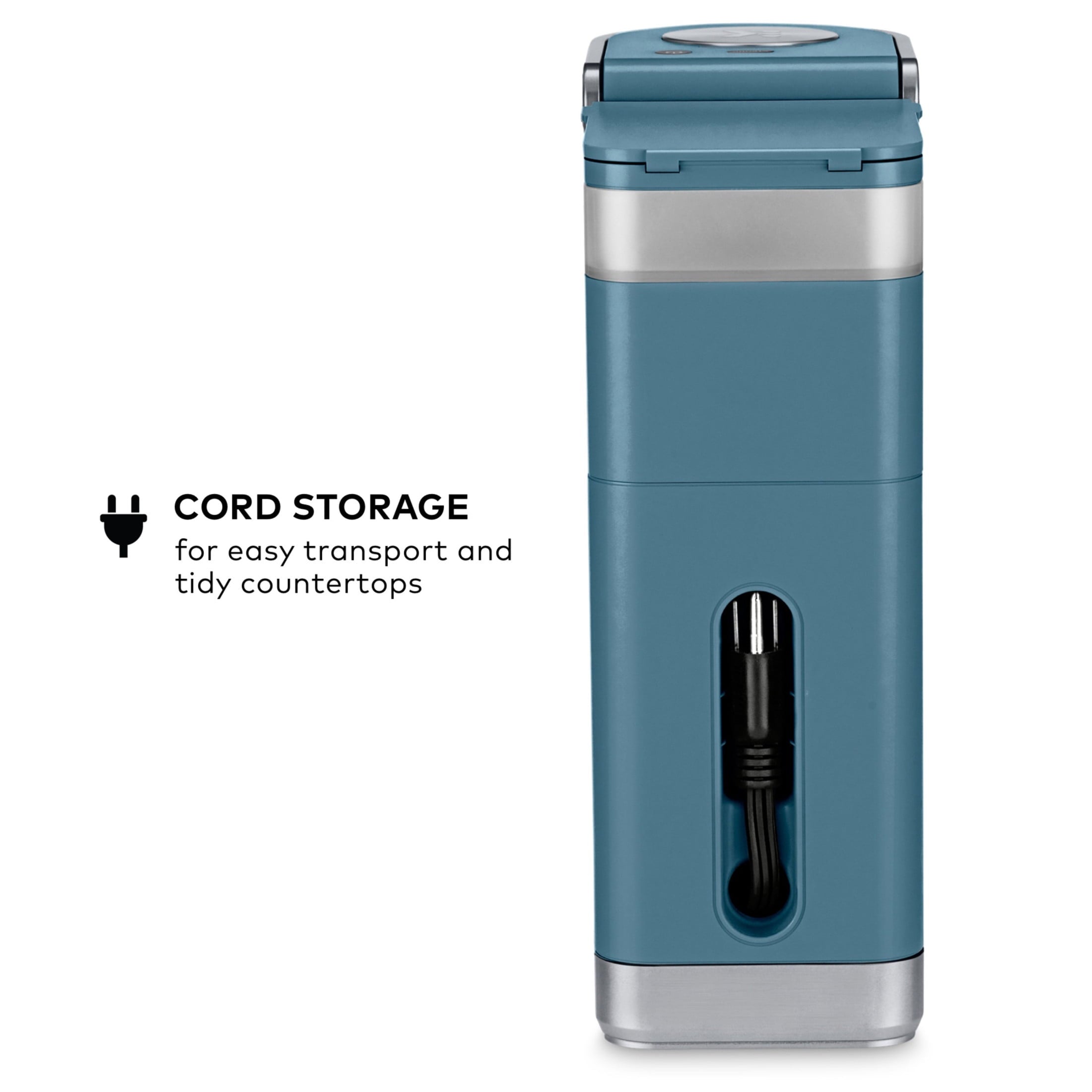 Keurig K-Mini Plus Single Serve K-Cup Pod Coffee Maker, Evening Teal