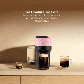 Nespresso Vertuo Pop+ Coffee and Espresso Maker by De'Longhi, Candy Pink