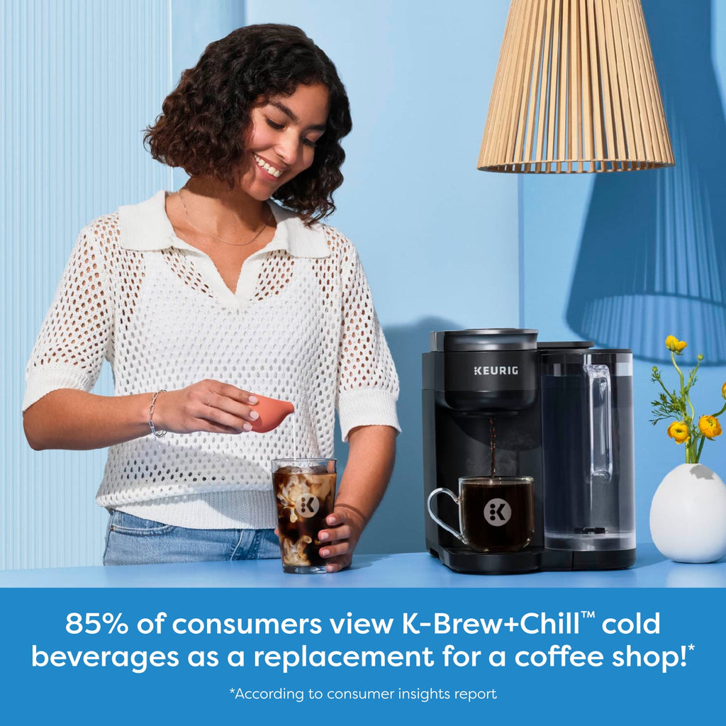 Keurig K-Brew + Chill Iced or Hot Single-Serve K-Cup Coffee Maker