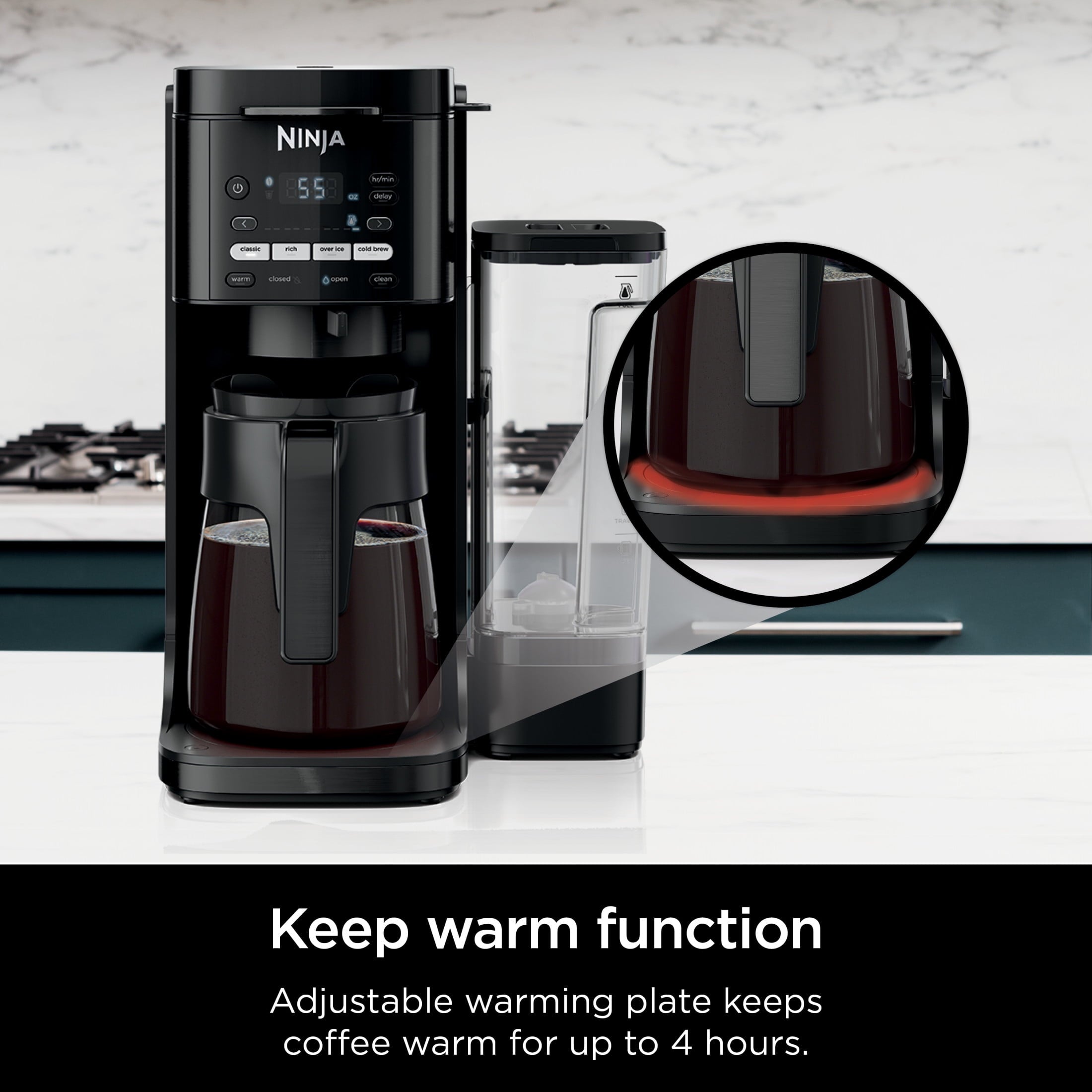 Ninja DualBrew Grounds & Pods Hot & Iced Coffee Maker with Rapid Cold Brew