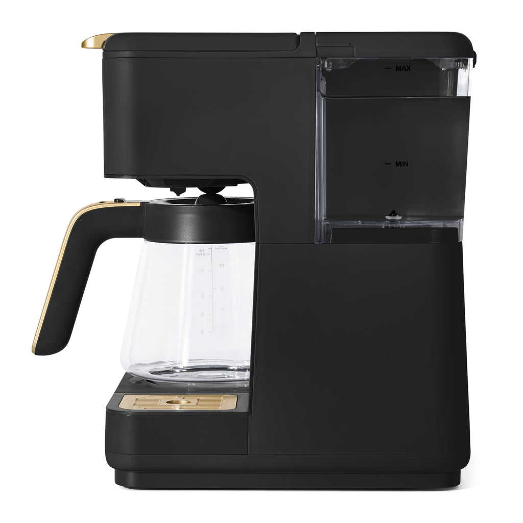 Beautiful Multi-Brew Coffee Maker, 12-Cup and Single-Serve Coffee Machine, Black Sesame by Drew Barrymore